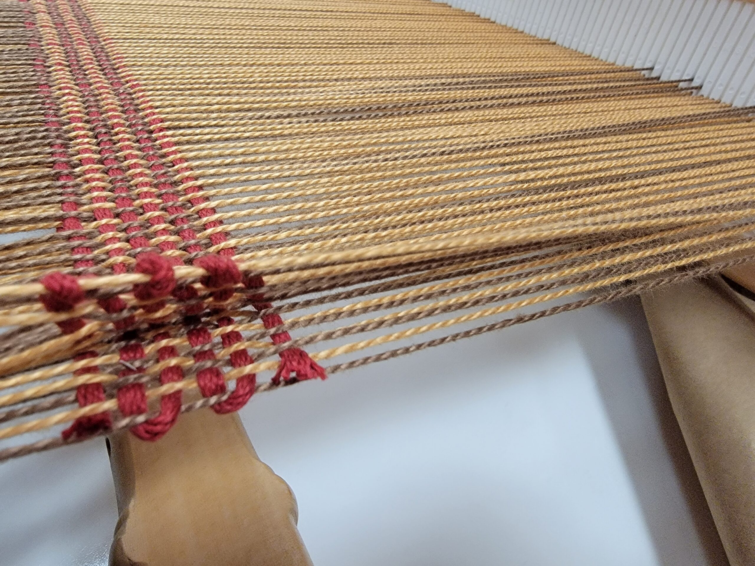 Double Weave Throws on the Rigid Heddle - Red Stone Glen